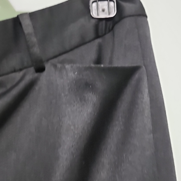 Anne Klein Black Straight Leg Pants Business Essential - Picture 4 of 7